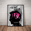 Quadro Decorativo Clube Da Luta Fight Club Filme Arte