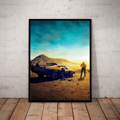 Lindo quadro decorativo Mad max estrada da furia sem texto tamanho 42x29cm