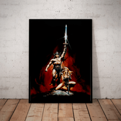 Quadro Decorativo Filme Conan O Barbaro Sem Texto