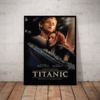 Quadro Decorativo Filme Titanic Poster Com Moldura