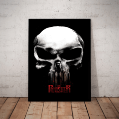 Quadro Decorativo The Punisher O Justiceiro Arte