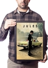 Poster com Moldura A3 Car Legends Jules Pulp Fiction