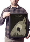 Poster Com Moldura A3 Game Batman Arkhan City