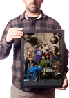 Quadro Serie The Big Bang Theory Poster Na Moldura