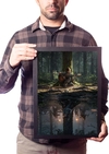 Quadro Arte The Last of Us 2 Ellie Poster Moldurado