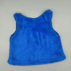 Chaleco Grisino Talle 3-6 meses peluche azul francia - comprar online