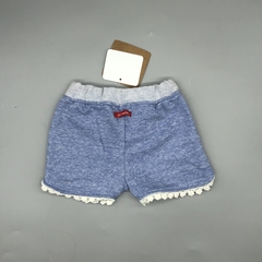 Short NUEVO Mimo Talle S (3 meses) algodón azul - comprar online