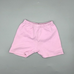 Short Grisino Talle 3-6 meses algodón rosa