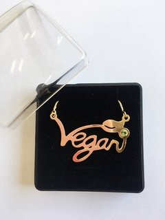 Colar "VEGAN" Ouro - buy online