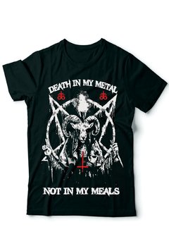 Camiseta - Death in my Metal