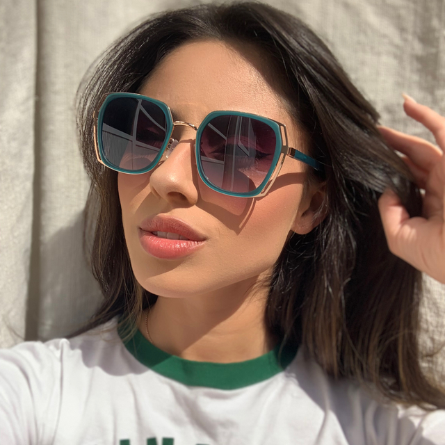 Óculos de Sol Quadrado Aisha