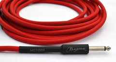 MC102R CABLE PARA INSTRUMENTO PLUG PLUG DE 6 METROS TEXTIL ROJO en internet