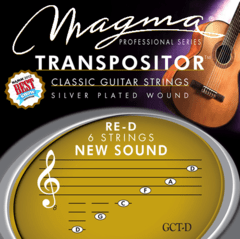 GCT-D ENCORDADO TRANSPOSITOR PARA GUITARRA CLÁSICA RE-D