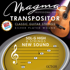 GCT-GH ENCORDADO TRANSPOSITOR PARA GUITARRA CLÁSICA SOL-G HIGH