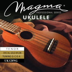 UK120NG ENCORDADO PARA UKELELE TENOR GOLD NYLON