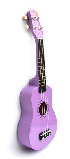 MK20VB UKELELE SOPRANO VIOLETA BRILLANTE CON FUNDA - comprar online