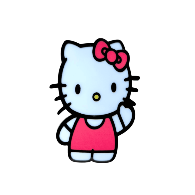 Aplique em mdf - Hello Kitty 5 cm