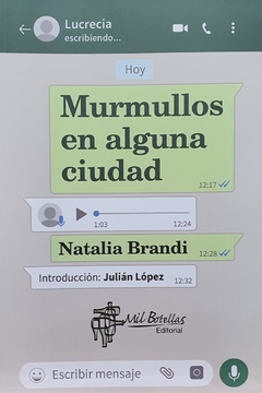 Murmullos en alguna ciudad, Natalia Brandi