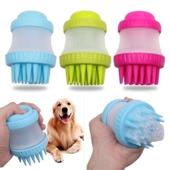 Dispenser Para Jabon con Cepillo para Baño Perro y Gato - comprar online