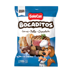 Golocan Bocaditos Finos (Carne-Pollo-Chocolate) en internet