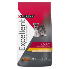 Alimento Excellent Adult Dog Small Breed de pollo y arroz para Perros Adultos Pequeños - comprar online