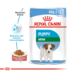 Pouch Royal Canin Mini Puppy para Perros Cachorros x 85g - comprar online