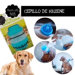 Dispenser Para Jabon con Cepillo para Baño Perro y Gato - TotalPet