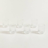 Set X 6 Vasos de Vidrio Kingdom Transparente