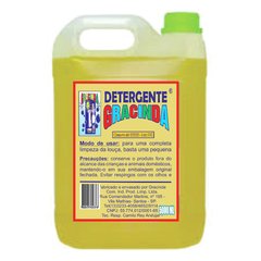 Detergente Gracinda Neutro 5 litros