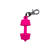 Chaveiro Emborrachado (Rosa) Halter Prottector - comprar online