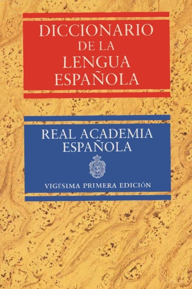 Diccionario Real Academia Española Rae (1992) 21 Edición