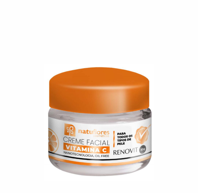 Creme Facial Renovit Vitamina C 30g - Natuflores