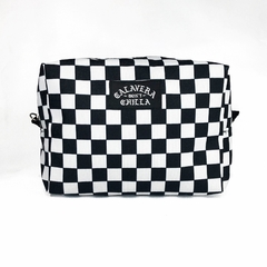 Neceser Marie CHECKERED Blanco y Negro