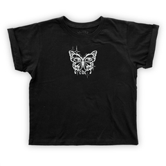 Remera Brody MARIPOSA Negra