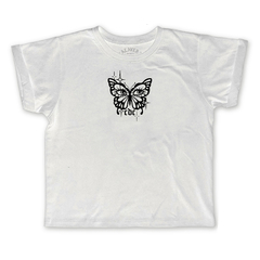 Remera Brody MARIPOSA Blanca