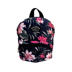 Mochila Gwen FLORES Negra - comprar online