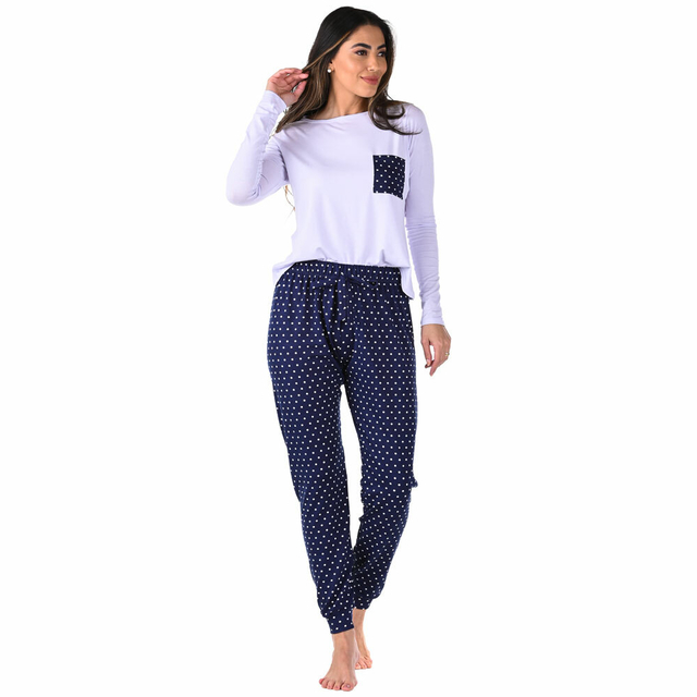 Pijama Feminino Inverno Adulto Longo