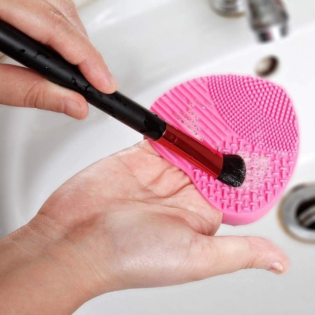 Silicona para limpiar brochas sale