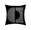 Capa de almofada - Coleção Mood - Meia Lua, fundo preto