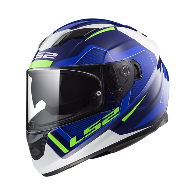 Casco 320 Stream Evo AXIS Azul Blanco