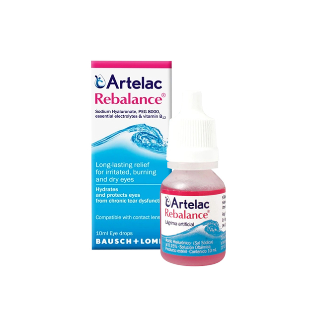Lagrimas Artificiales Artelac Rebalance 10ml