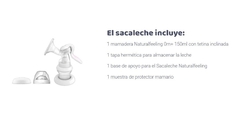 Sacaleche Manual Chicco Natural Feeling Extractor en internet