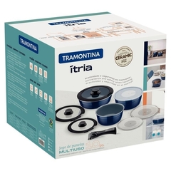 Bateria De Cocina Tramontina Itria Multiuso 10 Pieza Ceramic