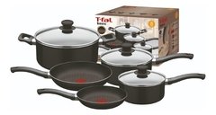 Bateria De Cocina Tefal 8 Piezas Basic Vidrio Brasil