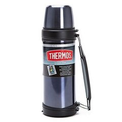 Termo Thermos Acero Inoxidable 1 Litro Tapa A Rosca Manija - comprar online