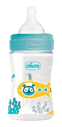 Mamadera Chicco Well Being 150ml Flujo Lento Antic_licos