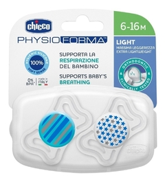 Chupetes Chicco Physioforma Light De 6 A 16 Meses Soft Sense x2 unidades - tienda online