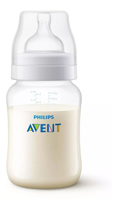 Mamadera Anticolico Philips Avent 260ml Tetinas +1m +3m +6m - tienda online