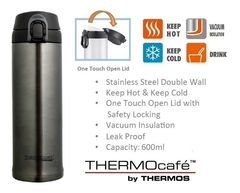 Vaso Termico Thermos Tc Bottle 600 Ml Acero Inoxidable - comprar online