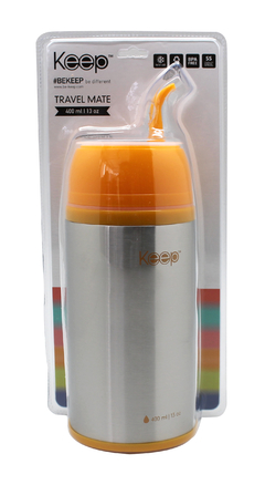 Termo Mate Autocebante Keep Acero Inoxidable 400 Ml Colores - tienda online